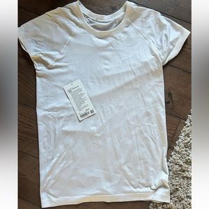 lululemon white swiftly tech tshirt
